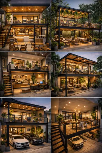 Mezannine Cafe Modern di Salemba Raya