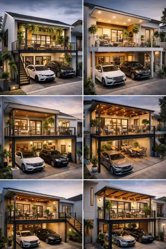 Mezannine Teras Rumah Keren di Salemba Raya